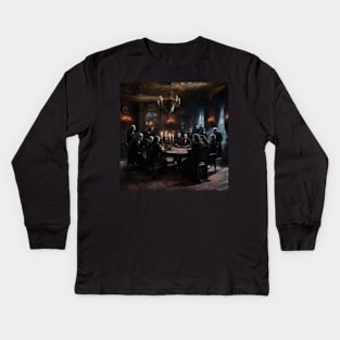 Victorian Seance Kids Long Sleeve T-Shirt